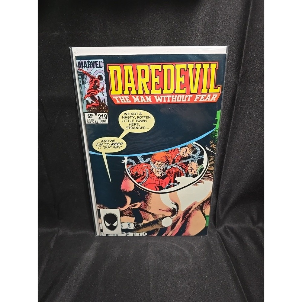 Daredevil 219 Marvel Comics June 1985 The Man Without Fear Copper Age